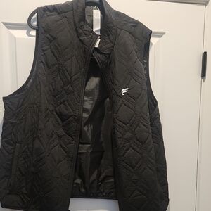 Fabletics Charcoal Quilted Vest
